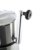 axentia Ice-Crusher Rondo in Silber, rostfreier Edelstahl-Eiscrusher mit verchromtem Gehäuse, Eiszerkleinerer inklusive Eisbehälter und Schaufel, Maße: ca. 16 x 16 x 26 cm - 5