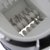 axentia Ice-Crusher Rondo in Silber, rostfreier Edelstahl-Eiscrusher mit verchromtem Gehäuse, Eiszerkleinerer inklusive Eisbehälter und Schaufel, Maße: ca. 16 x 16 x 26 cm - 7