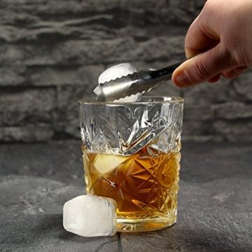 Eiszange aus Edelstahl, 17,8 cm - 2