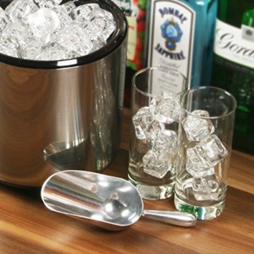 GenWare-Eislöffel/Eisschaufel aus Aluminium - 147,9 ml - 1 Stück - 6