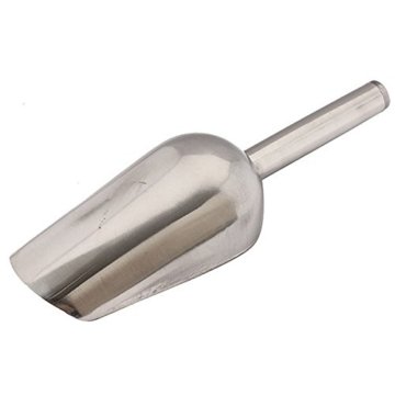 Hosaire 5 Stück Edelstahl Schaufel als Eisschaufel Süßigkeiten Bar Schaufeln Abwiege/Abfüll/Futter/Sackschaufel Eisschaufel Mehlschaufel,8 Zoll - 4