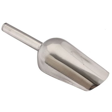 Hosaire 5 Stück Edelstahl Schaufel als Eisschaufel Süßigkeiten Bar Schaufeln Abwiege/Abfüll/Futter/Sackschaufel Eisschaufel Mehlschaufel,8 Zoll - 6