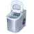 Jago Eiswürfelmaschine inkl. Eiswürfelschaufel (2 verschiedene Eiswürfelgrößen, 12 kg pro Tag), Eiswürfelbereiter mit LED Funktionsanzeige (220-240V) - 3